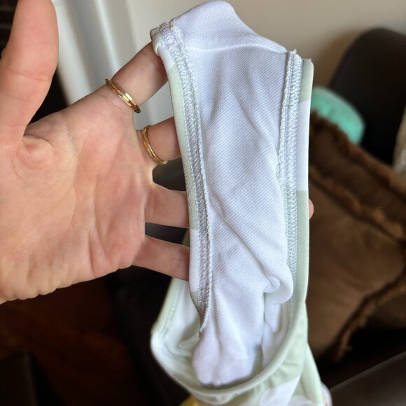 NWOT UO Out From Under Printed Tie-Front One-Piece Swimsuit, Size Small - Picture 5 of 6